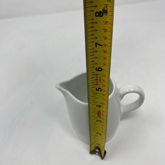 White Cream Pitcher - Picture 4 of 5